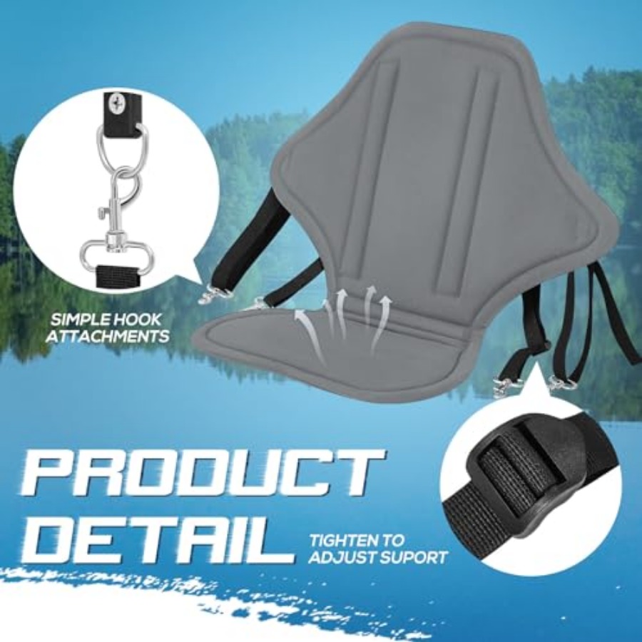Pack Padded Kayak Seat Fishing - Fishing Kayak Storage Bag ulasan dan harga