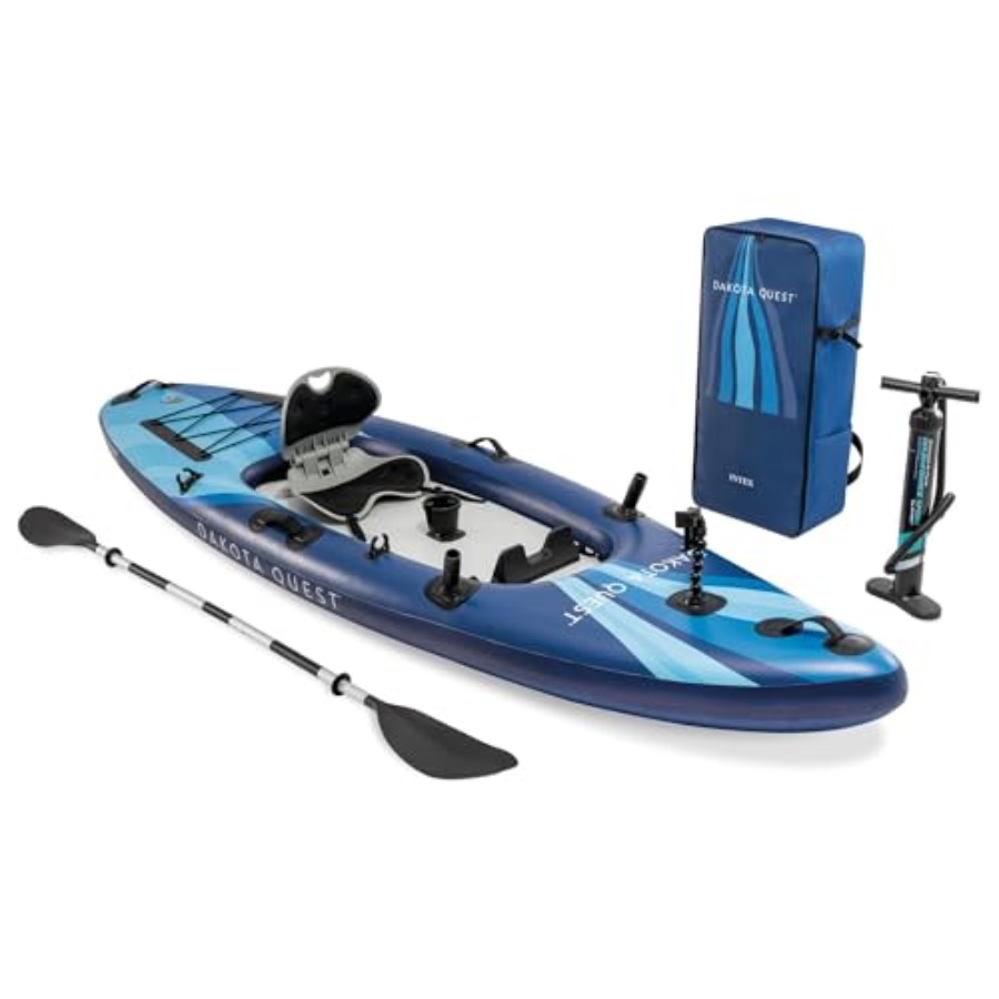 Sit-On-Top Inflatable Kayak Da - Fishing Kayak Sit In ulasan dan harga