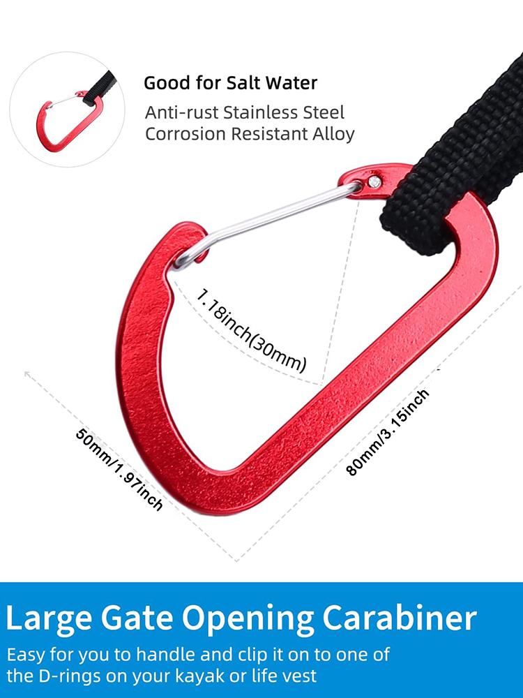 Kayak Paddle Leash Stretchable - Fishing Kayak Paddle Leash ulasan dan harga