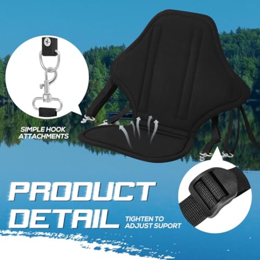 Pack Padded Kayak Seat Fishing - Fishing Kayak Storage Bag ulasan dan harga