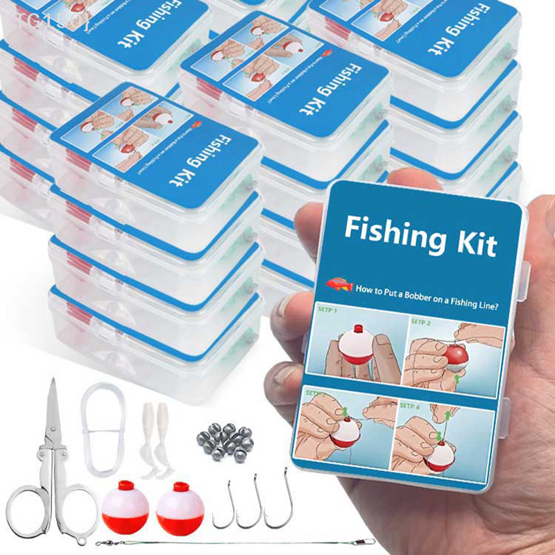 【TG150】24Pcs/Set Emergency Fis - Fishing Kayak Crate ulasan dan harga